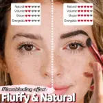 4D Hair Stroke Brow Stamp Brush