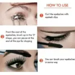 4D Waterproof Silk Fibre Thick Lengthening Mascara