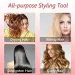 3-in-1 Hot Air Styler and Rotating Hair Dryer for Dry hair, curl hair, straighten hair