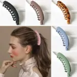 Large Banana Hair Clips Non-slip Ponytail Holder Clip