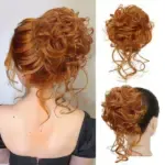 Curly Bun Hair Claw Clips