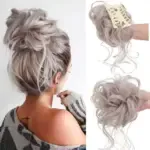 Curly Bun Hair Claw Clips