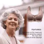 5D Beauty Back Front Closure Comfortable Bra