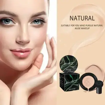 Long Lasting Waterproof CC Cream with Mushroom Shape Sponge