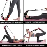 Izzila™ Stretching Strap with Loops and Detachable Foot