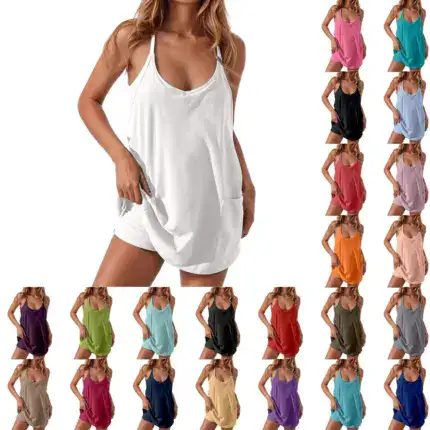 Breezy Charm Mini Dress - Light, Playful & Perfect for Summer